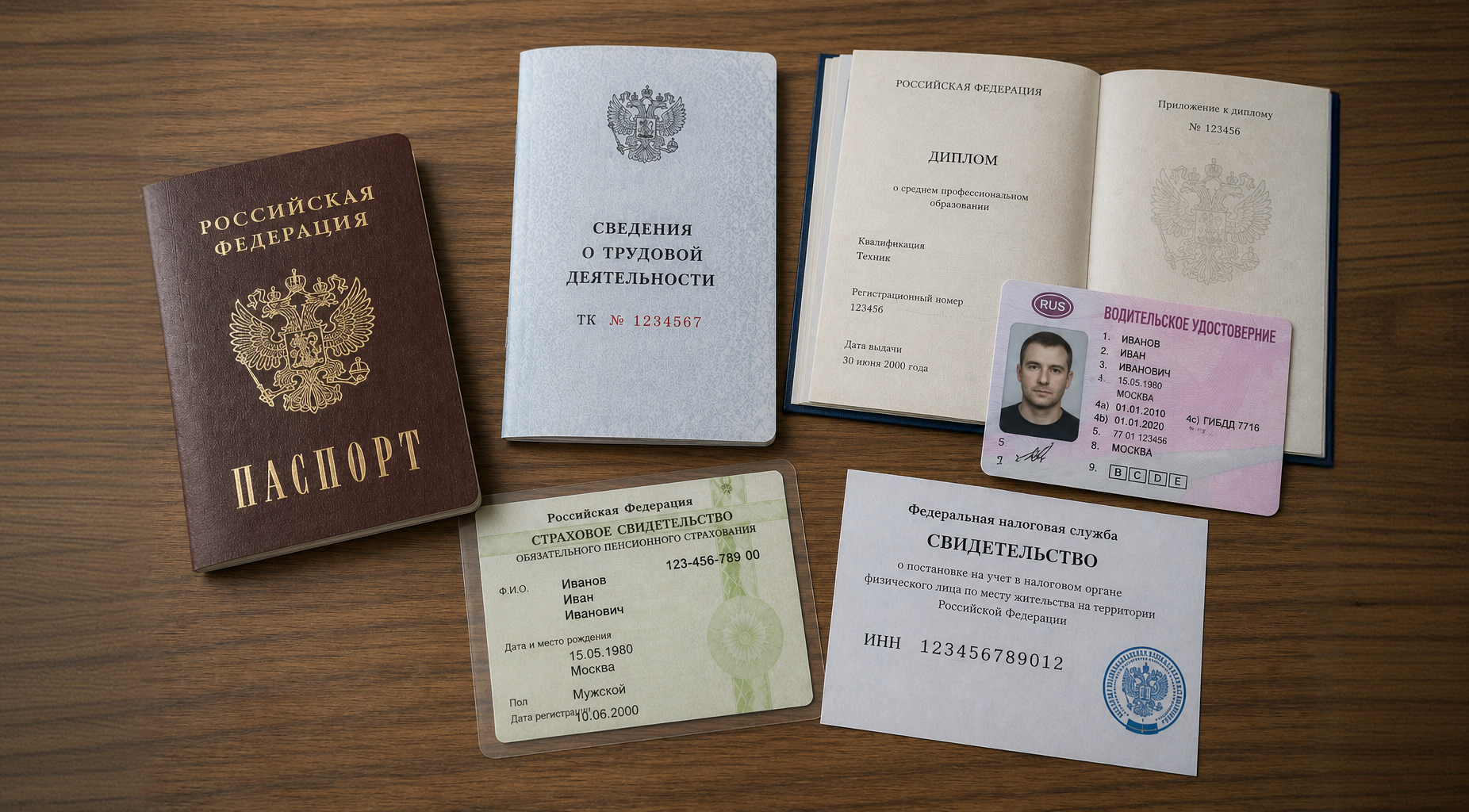 Документы кандидата